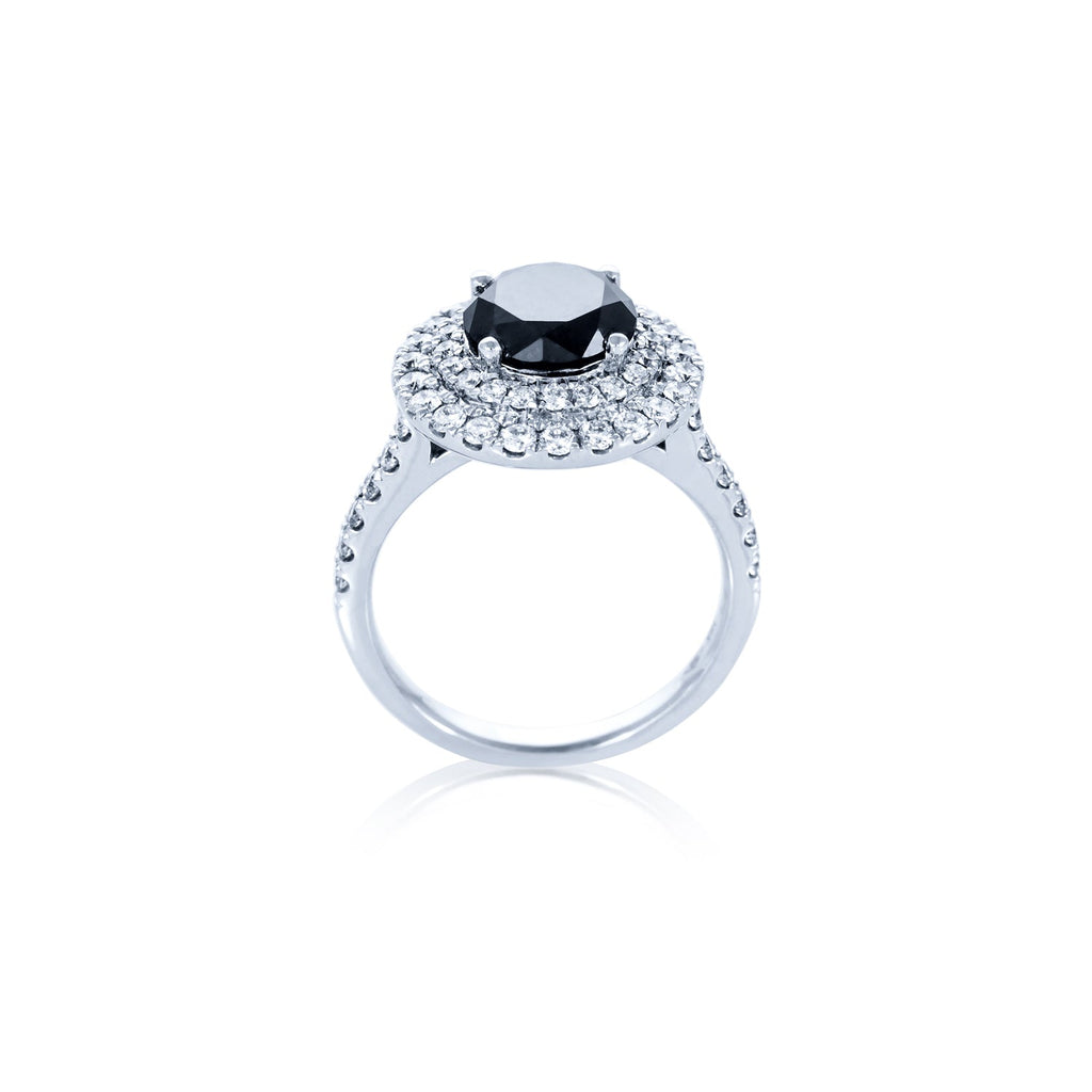 18kw Diamond Dress Ring - Engagement Ring