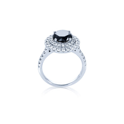 18kw Diamond Dress Ring - Engagement Ring