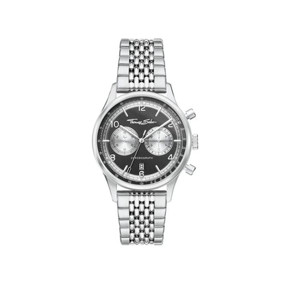 TWA0375/Thomas Sabo Rebel At Heart Silver Stainless Steel Chronograph Men's Watch