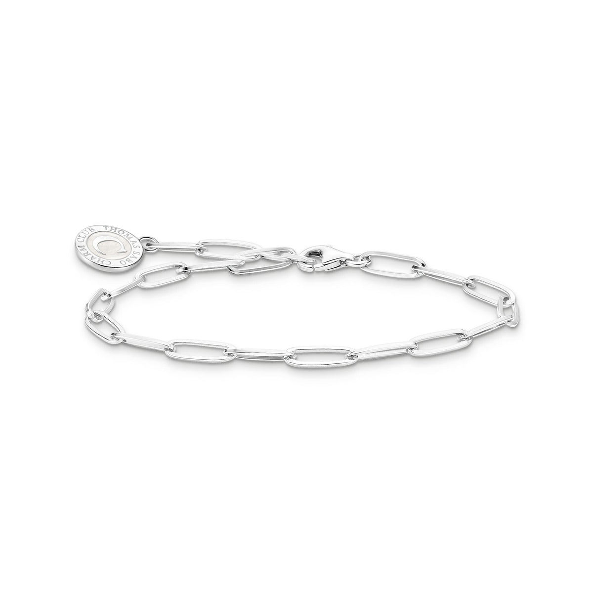 THOMAS SABO Charm Bracelet with Cold Enamel Silver