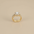 Verve 10K Bridal set/engagement ring with wedding band