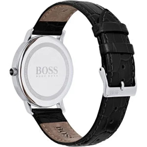HB1513460/ Hugo Boss Classic Tradition Black Leather Men's Watch