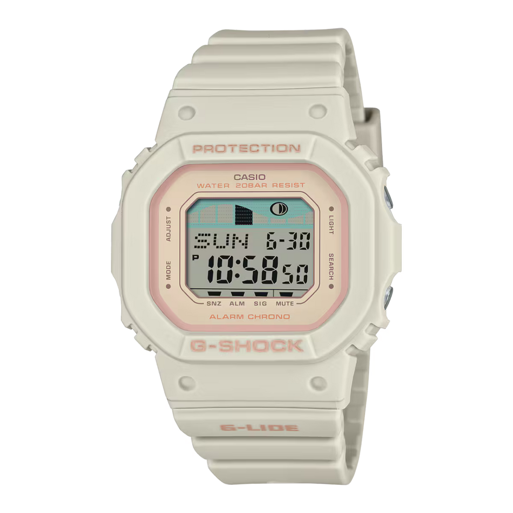 Casio G-Shock Digital Watch – Off-White Resin Strap / GLX-S5600-7DR