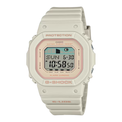 Casio G-Shock Digital Watch – Off-White Resin Strap / GLX-S5600-7DR