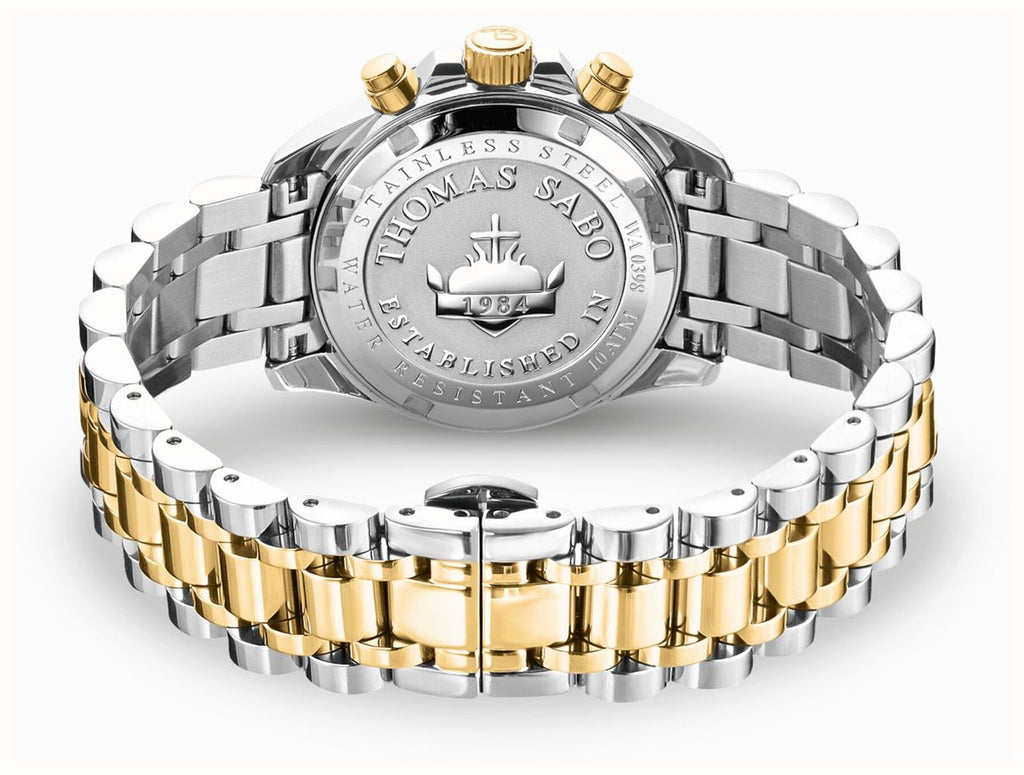 TWA0398/ Thomas Sabo Divine Chronograph Two Tone Women's Watch