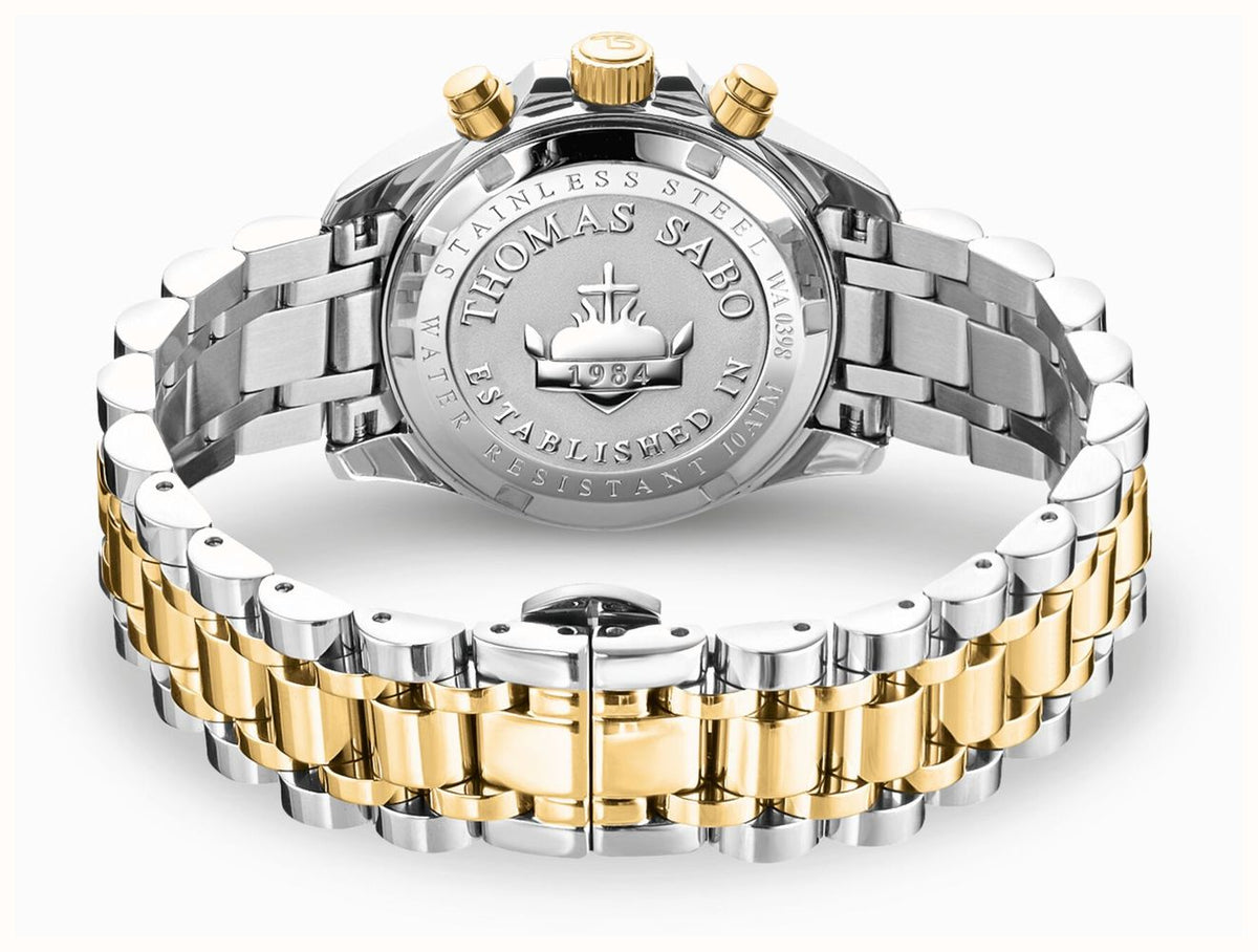 TWA0398/ Thomas Sabo Divine Chronograph Two Tone Women's Watch
